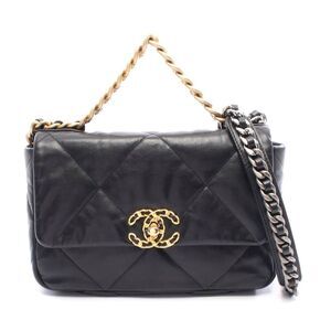 Chanel 19 Matelasse Leather Shoulder Bag